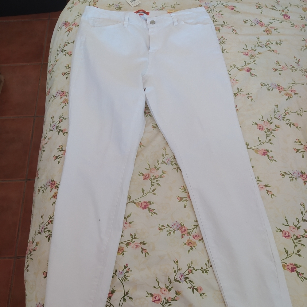 Spring Sale Wax Jeans  size 14 NWT white jeans